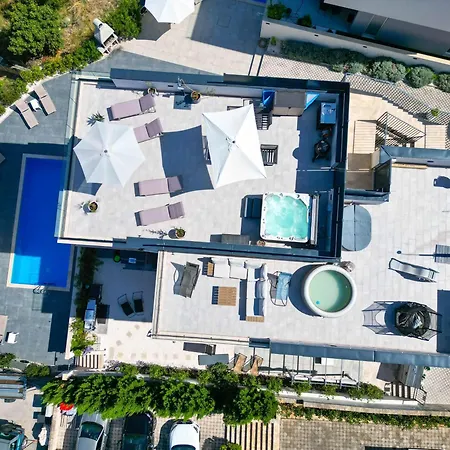 Alegria - Pool, Private Terrace, Sea View, Jacuzzi * Trogir